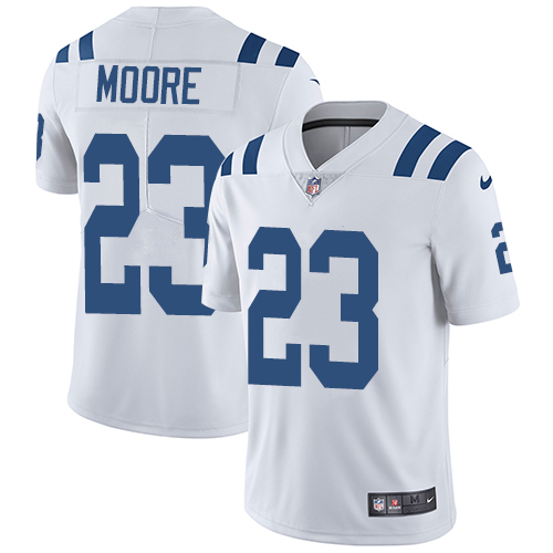 Indianapolis Colts #23 Limited Kenny Moore White Nike NFL Road Men Vapor Untouchable jerseys